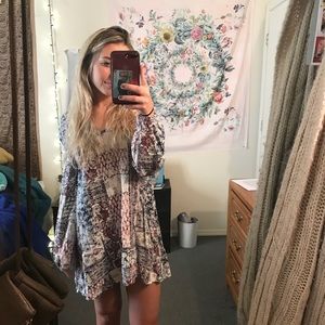 Billabong boho patterned dress